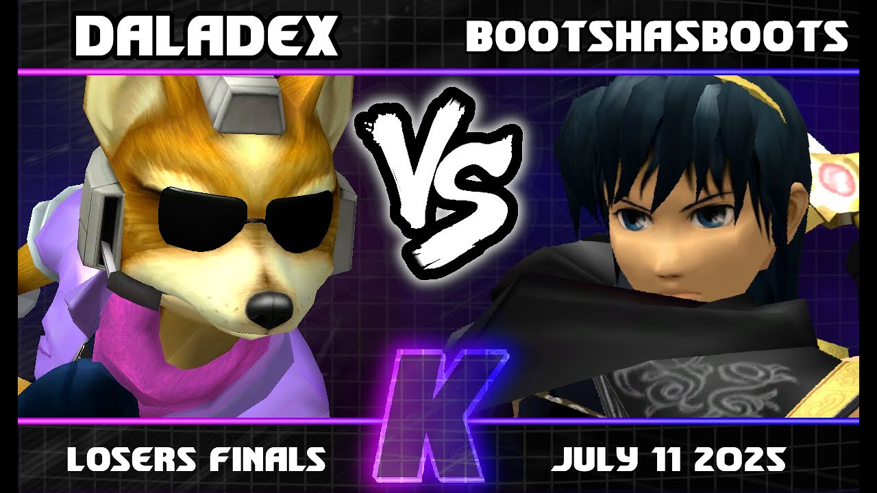 Kingston Kerfuffle 34 - Daladex vs BootsHasBoots - Losers Finals SSBM
