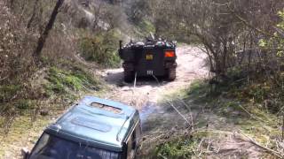 devils pit disco get's pulled out by tank