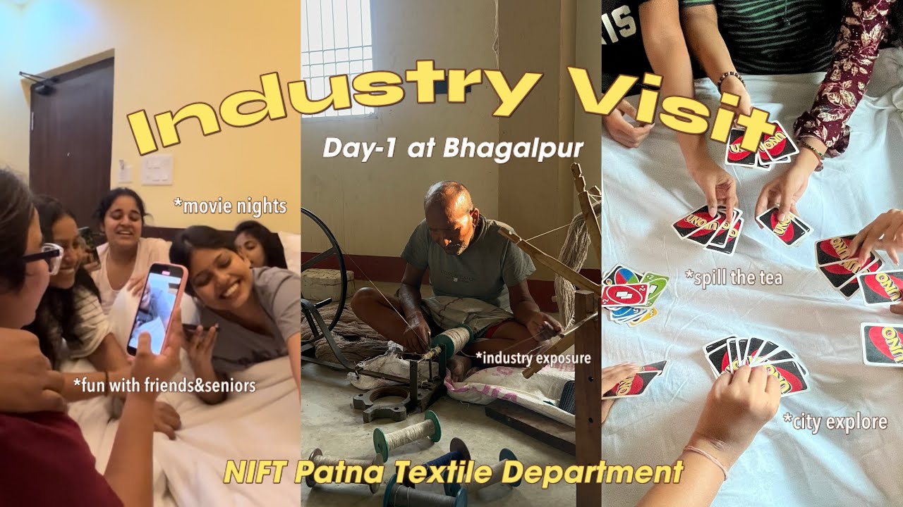 Horror movie night gone wrong! Industry Visit Vlog Ep:1| NIFT Vlog| Travel+Fun+ Exposure & much more