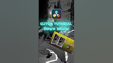 Glitch Tutorial Frame on Davinci Resolve