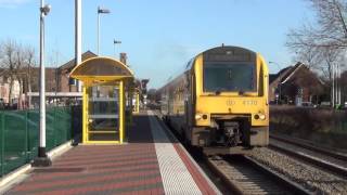 NMBS 4170 vertrekt uit Hamont (20160110)