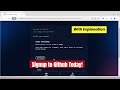 Create a GitHub Account for Complete Beginners