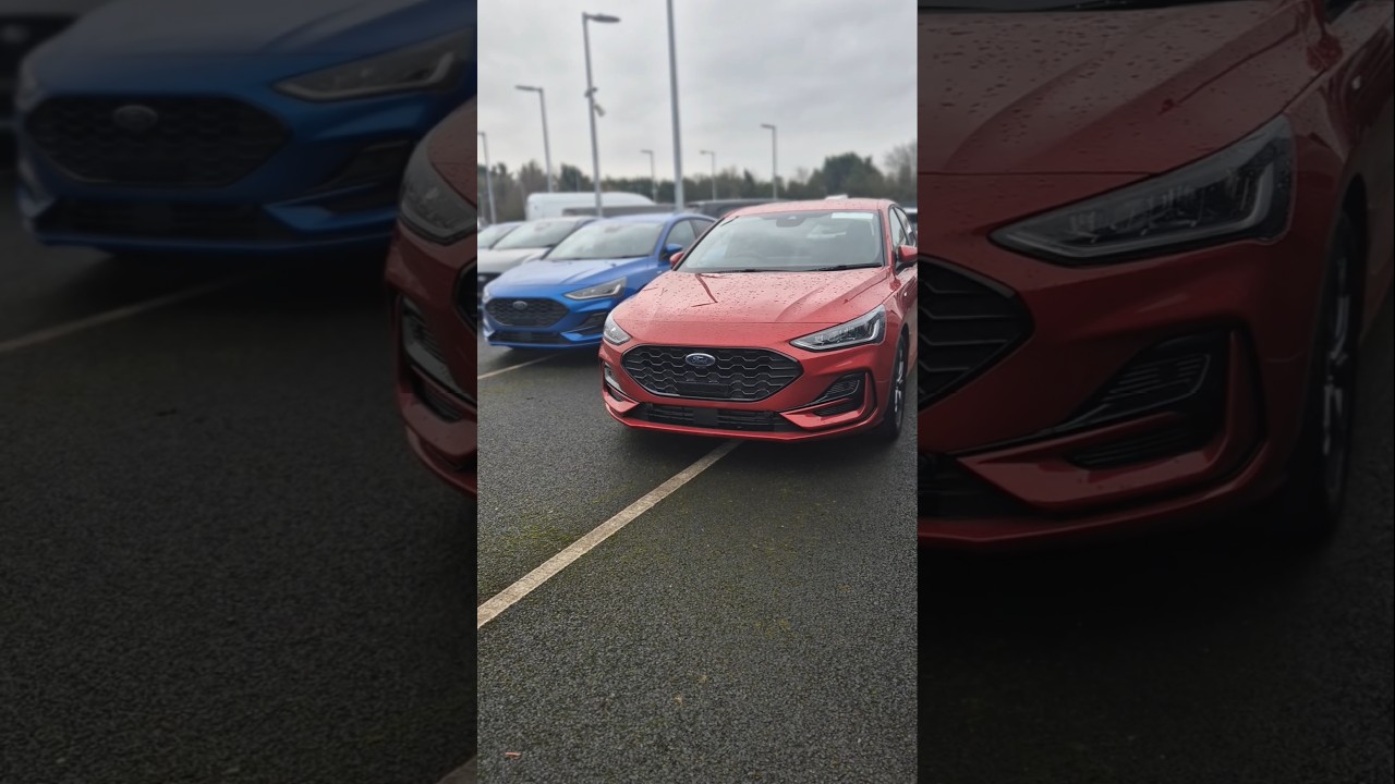2025 Ford Focus ST-Line.  In Stock now.  Book a test drive at sales@finlaymotorgroup.ie #fordfocusst