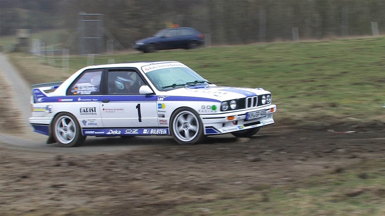 Georg Berlandy und Peter Schaaf im BMW M3 - Rallye Kempenich