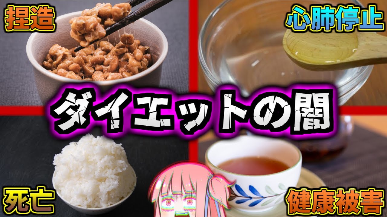 流行っては消える、食品ダイエットブームの闇7選【VOICEROID解説】