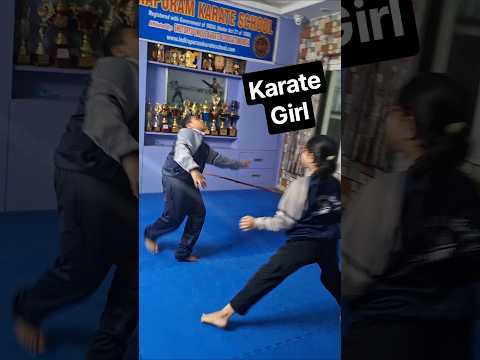 KARATE GIRL | GIRLS SAFETY # #viral #karate #foryou #selfdefense #trendingshorts #viralshorts
