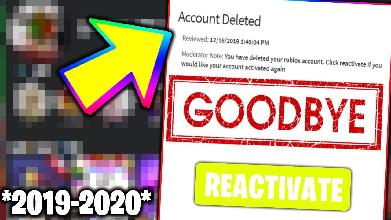 How To Delete Your Roblox Account Working Youtube - how to delete a game you made in roblox