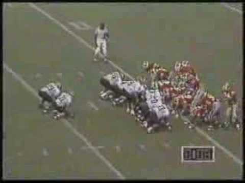 USC UGA 1993 Brandon Bennett Over The Top 