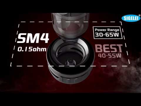 Sigelei Slydr M 2.8ml Tank Preview video phone é a continuação de telephone