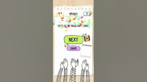 Brain Test-2 Level 7: She wants to start doing exercises, but doesn