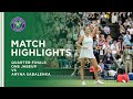 Ons Jabeur vs Aryna Sabalenka | Quarter-Final Highlights | Wimbledon 2021