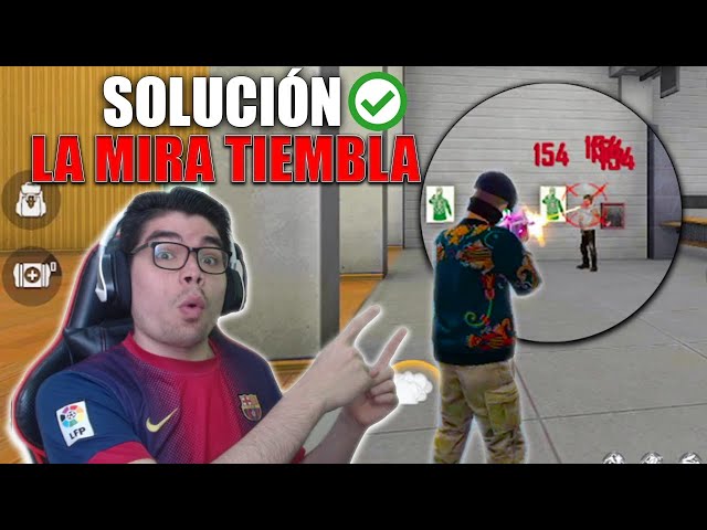 SOLUCIÓN DEFINITIVA PARA QUE LA MIRA NO TIEMBLE Y SE QUEDE EN LA CABEZA ✅ FREE FIRE PC class=