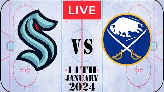 NHL LIVE Seattle Kraken vs Buffalo Sabres January 11th 2025 Full Game Watch Along