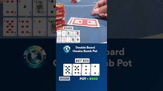 Will My Hand SURVIVE In Double Board Omaha Poker