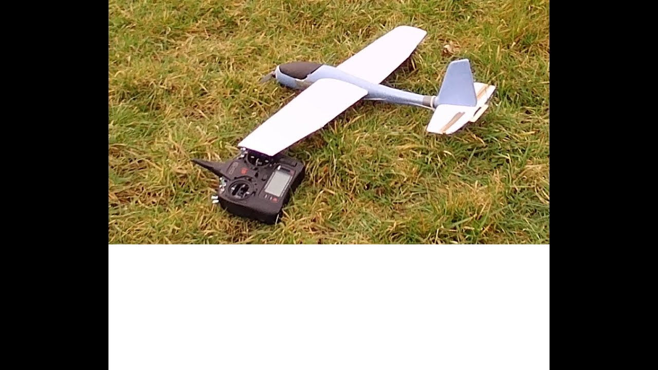 Lidl Glider Conversion to Powered, Maiden Flight. - YouTube