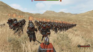 Vlandian Sharpshooters Vs Imperial Sergeant Crossbowman || Mount And Blade 2 Bannerlord