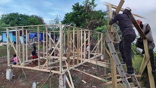 My sister house now starting to take shape | building a house for my sister in Westmoreland