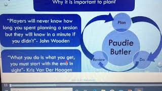 Planning Presentation with John Enright