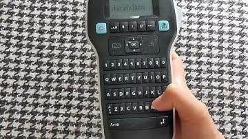 Demo: How to use DYMO Label Manager 160