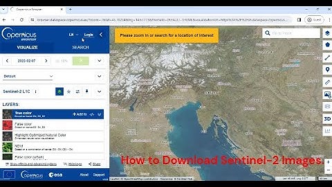 Downloading Sentinel 2 Image from Copernicus Data Space Ecosystem | Latest Updates