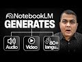 Google NotebookLM New Updates | Audio &amp; Video Overview in 80+ Languages (हिंदी) | 360
