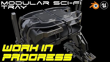 UE5 Sci-Fi Environment | High Poly Kit Bash | Work In Progress PACK 4 | Unreal Engine MarketPlace