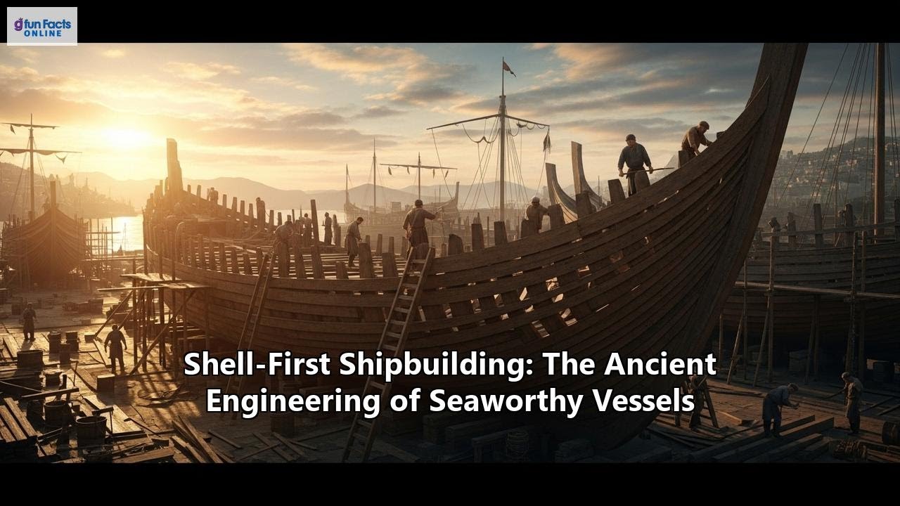 Shell-First Shipbuilding: The Ancient Engineering of Seaworthy Vessels