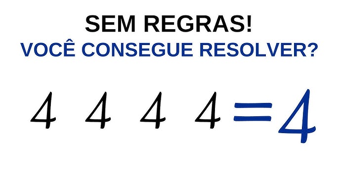 RACHA CUCA SEM REGRAS, VOCÊ CONSEGUE RESOLVER?