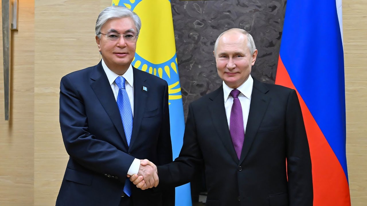 Путин и Токаев договорились о сотрудничестве Казахстана и России