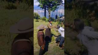 Tilly helps Kieran in RDR2 #rdr2 #gunslinger #ps5 #gaming #shorts