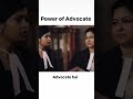 Power of Advocate 🤵♀️💪 #legalawareness #justice #justice #knowyourrights #legalrights #