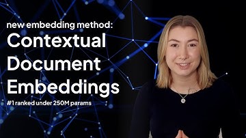 New embedding model: Contextual Document Embeddings