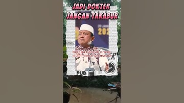JADI DOKTER JANGAN TAKABUR !! USTAD DASAD LATIF #ustaddasadlatif #palestina #pengajian #motivasi
