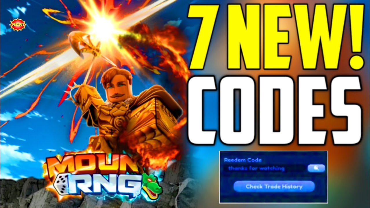 ⚠️UPDATE!💫NEW CODES💫MOUNT RNG ROBLOX CODES 2026 - CODES FOR MOUNT RNG ...