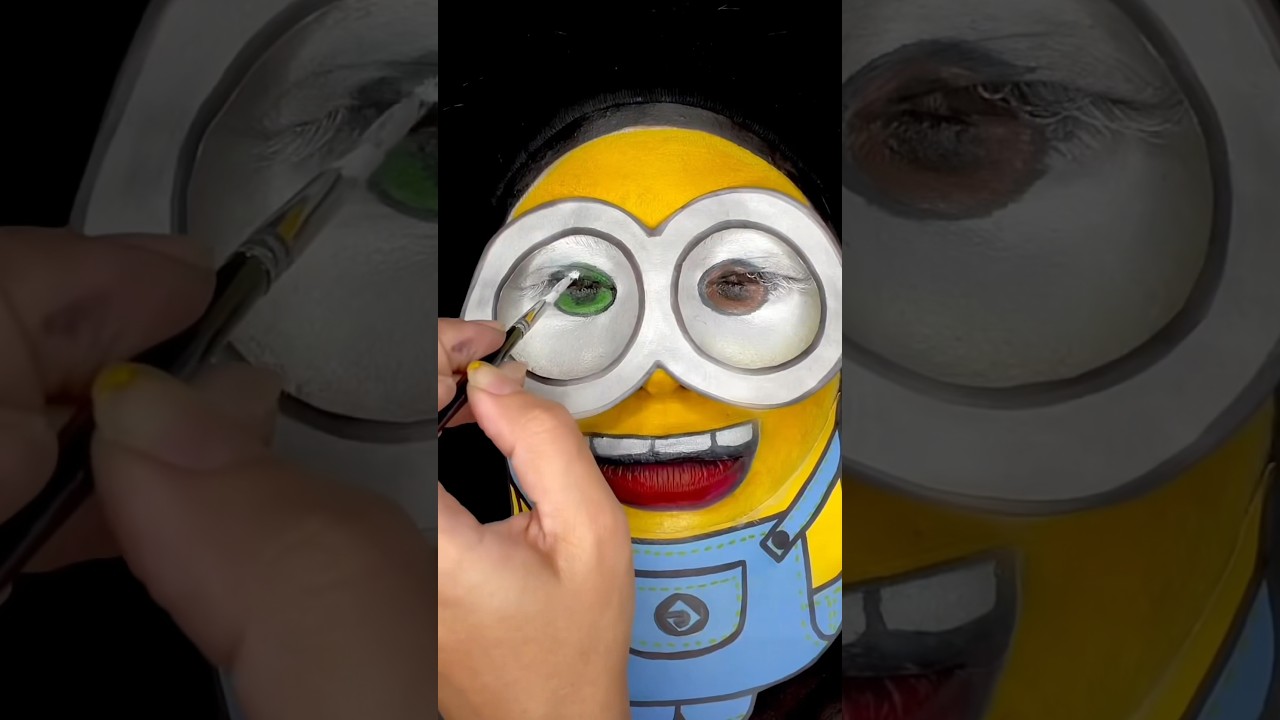 Bob the Minion Makeup Tutorial 🤓✨ 