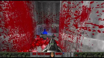Brutal Doom - TNT: Evilution - Pistol Start - Hard Realism - Hanger (MAP05)