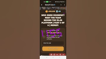 WHO OWNS MOONPAY? MEET THE TEAM BEHIND THE $3.4B PLATFORM | PART 3 OF 6 | MEMEFI NEW CODE