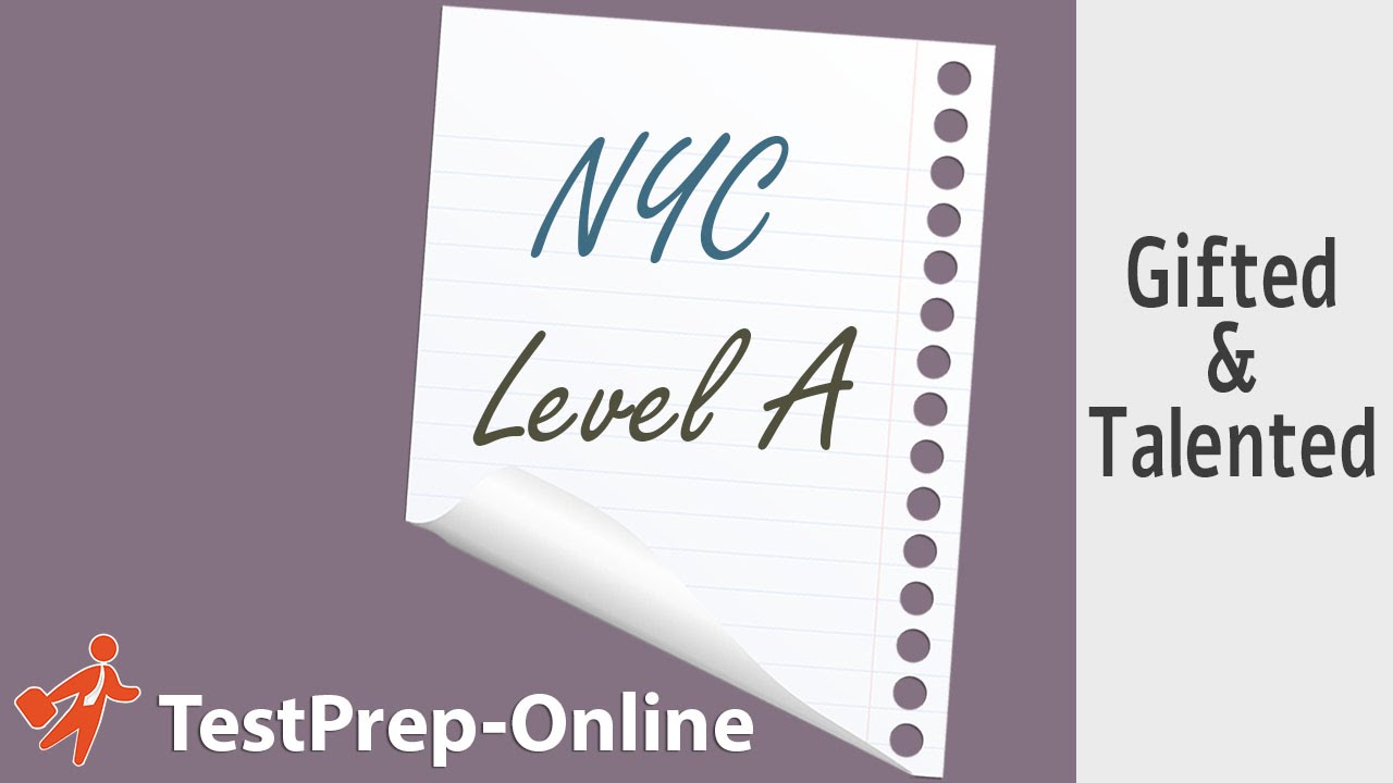 NYC Gifted and Talented Kindergarten Test Prep YouTube