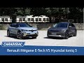 Comparatif  hyundai ioniq 5 vs renault mgane etech  le coup de foudre