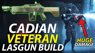 The ULTIMATE Cadian Shock Trooper Build!!! Auric Veteran Lasgun Build | Warhammer 40k: Darktide