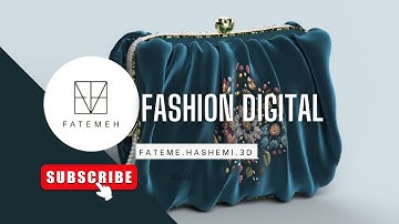 From Start to Finish: 3D Bag Design Using Clo3D & Blender @clo3d