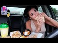 Taco Bell Mukbang! NEW Pineapple Freeze | Q&A