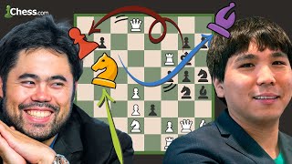 Hikaru Nakamura's Fortknight Tactics Lead To Crazyhouse Chess Victory Royale vs. Wesley So