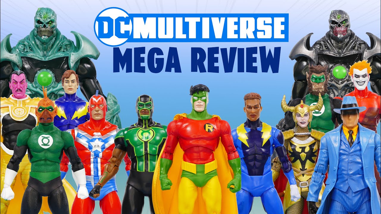 McFarlane Toys DC Multiverse Mega Review - YouTube