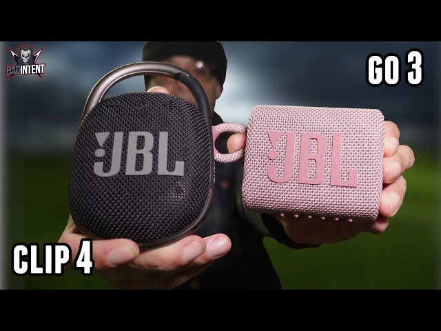 JBL GO 3 vs Clip 4 