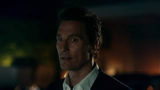 Matthew McConaughey back flops into the pool for Lincoln MK2 (2016)