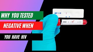 can an HIV positive person test negative?