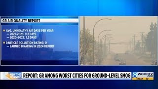 Report: Grand Rapids among worst cities for ozone smog