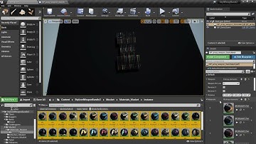 Free #Unreal Engine construction script sample: mesh demo scene (20220315)