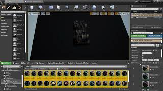 Free #Unreal Engine construction script sample: mesh demo scene (20220315)